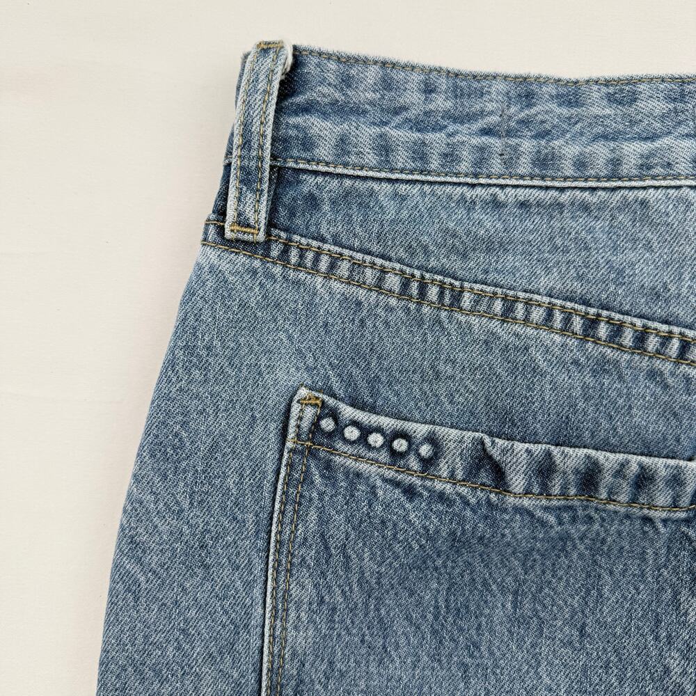 BLANKNYC The Franklin Wide Leg Studded Jeans Size 30 Y2K 90s Glam - Picture 10 of 16